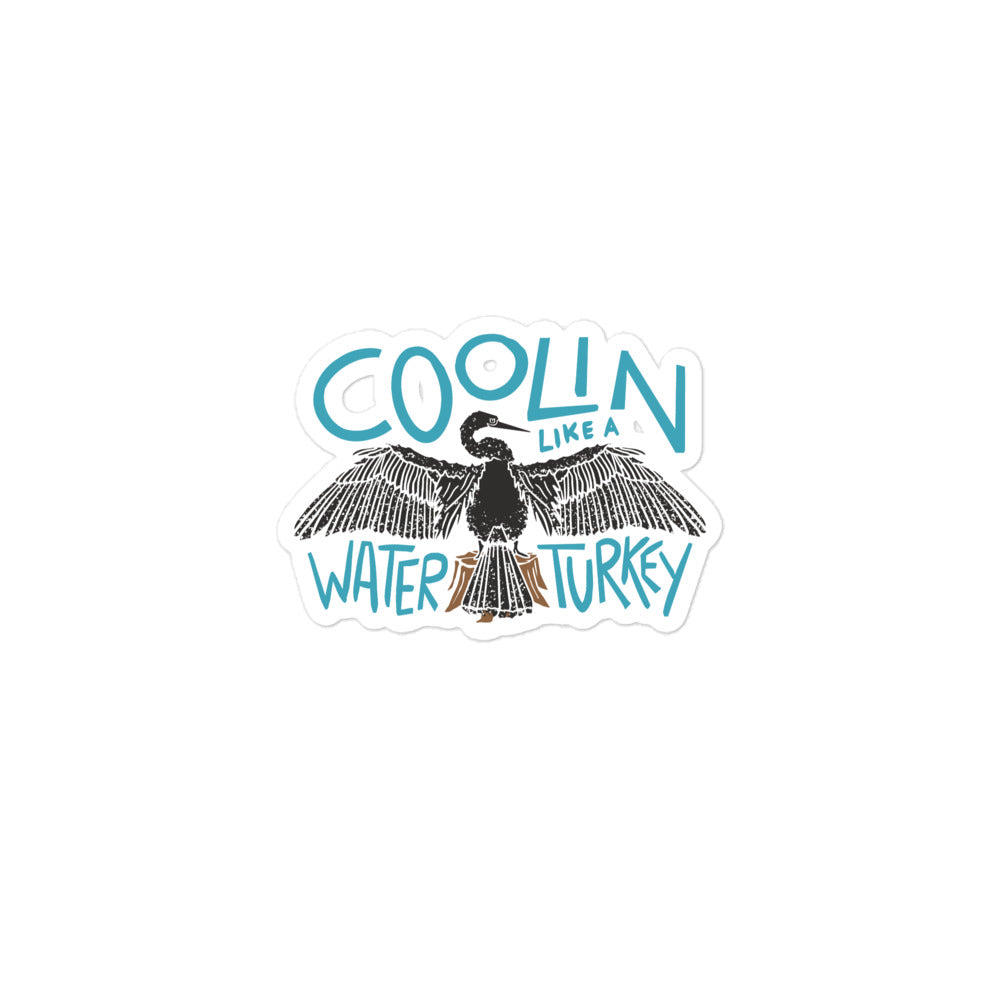 Bubble Free Sticker: Big Coolin (3”x3”)