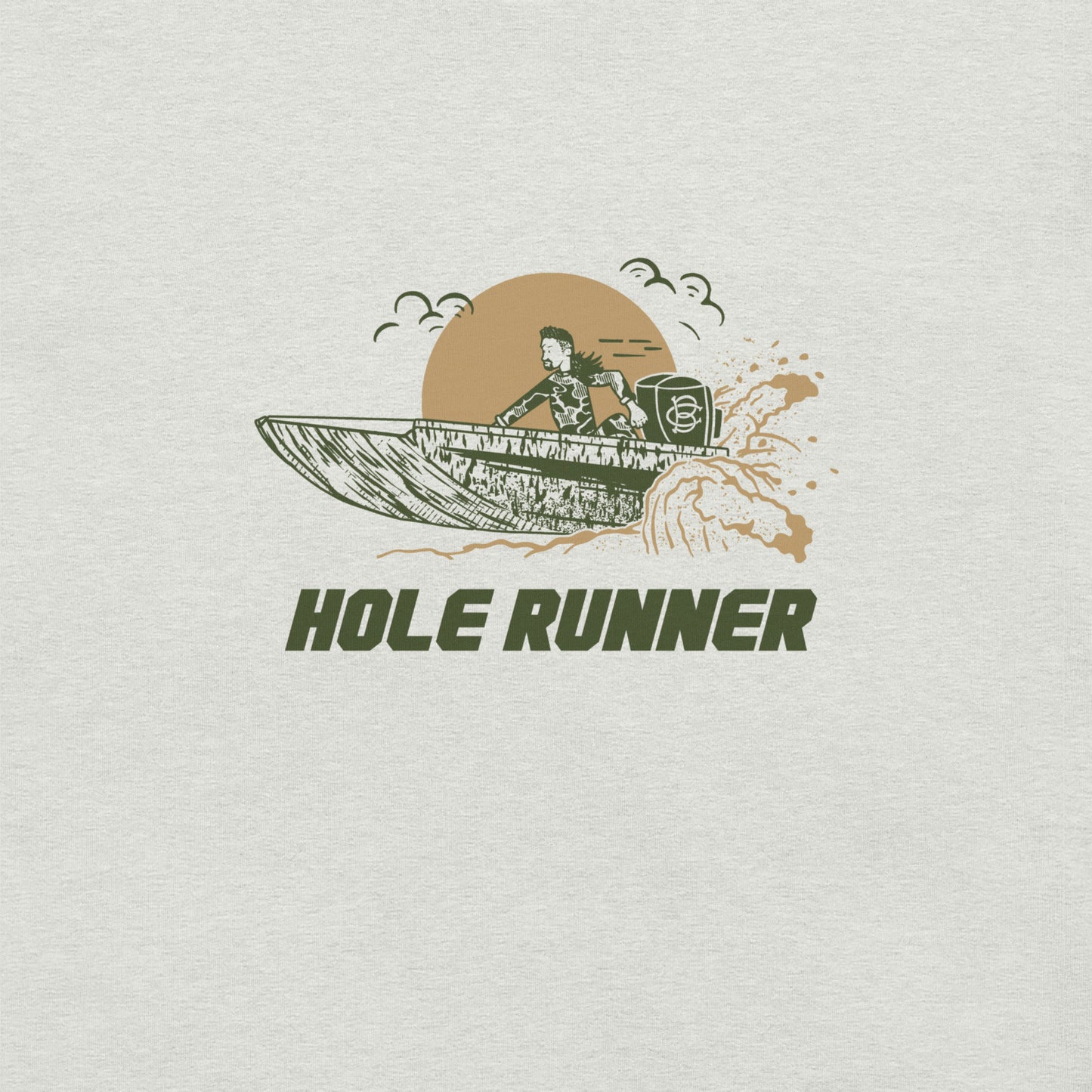 T-shirt: Hole Runner