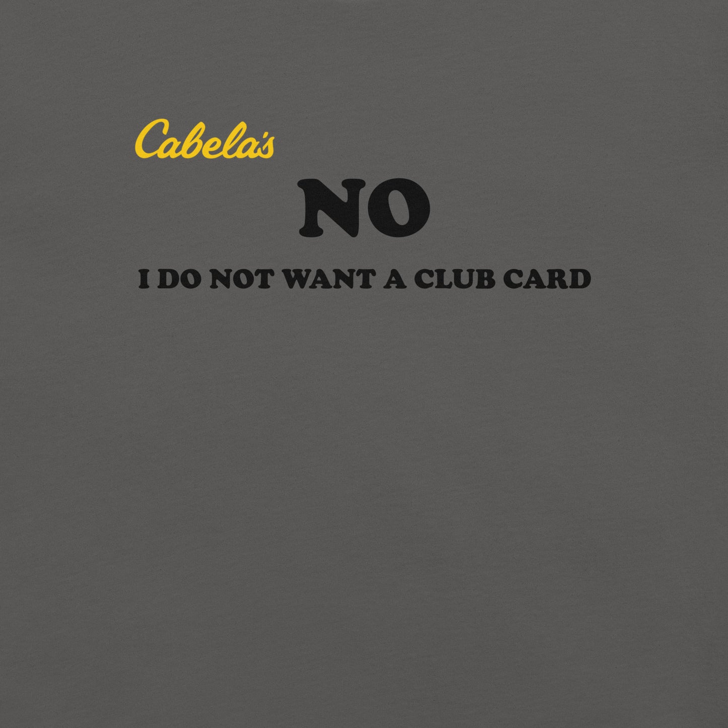 T-shirt Club Card