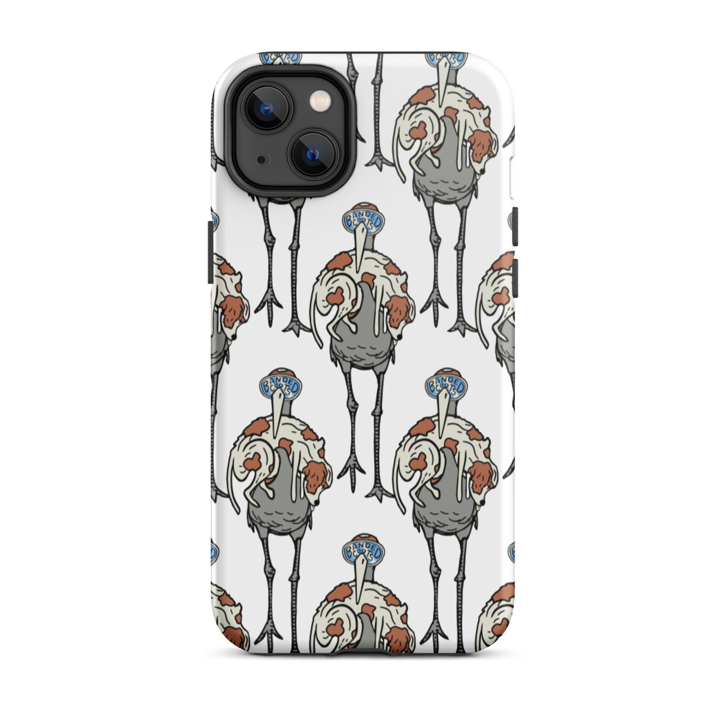 Tough iPhone case: Crane-Dog