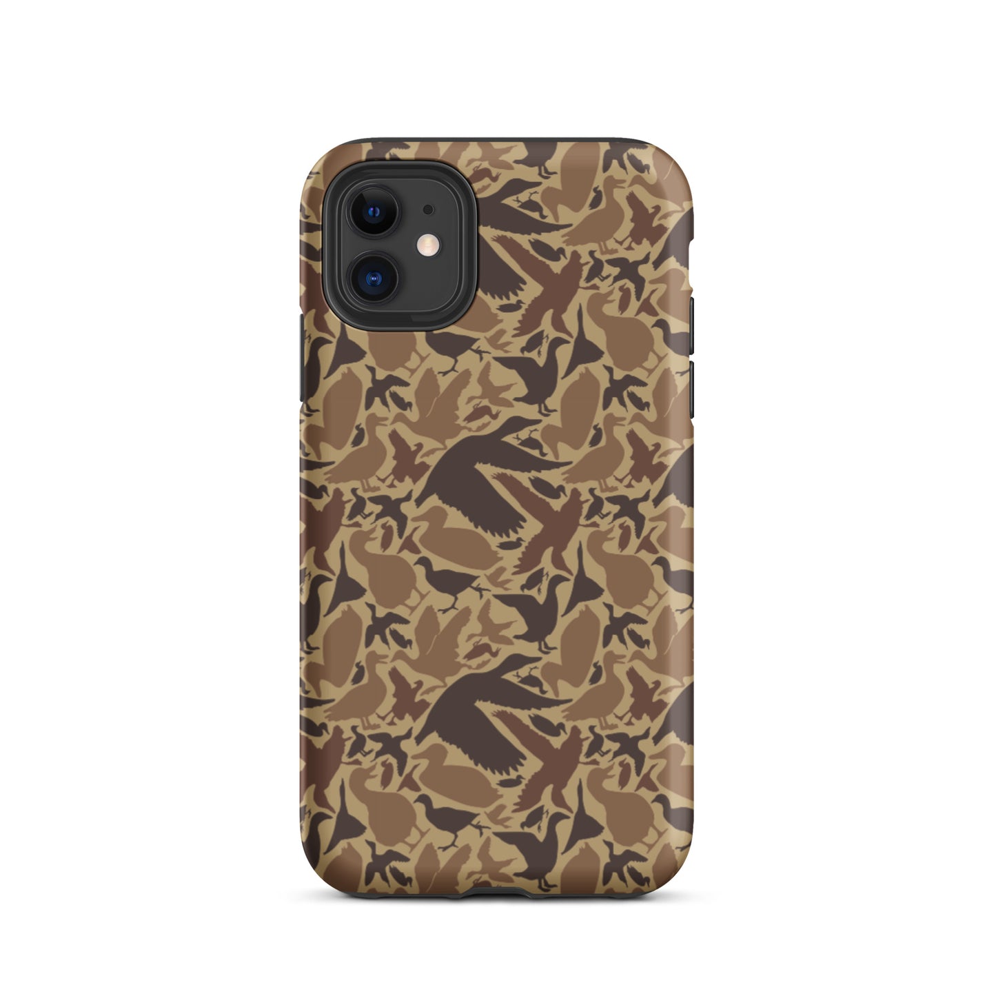 Tough iPhone case: Coot Print Camo