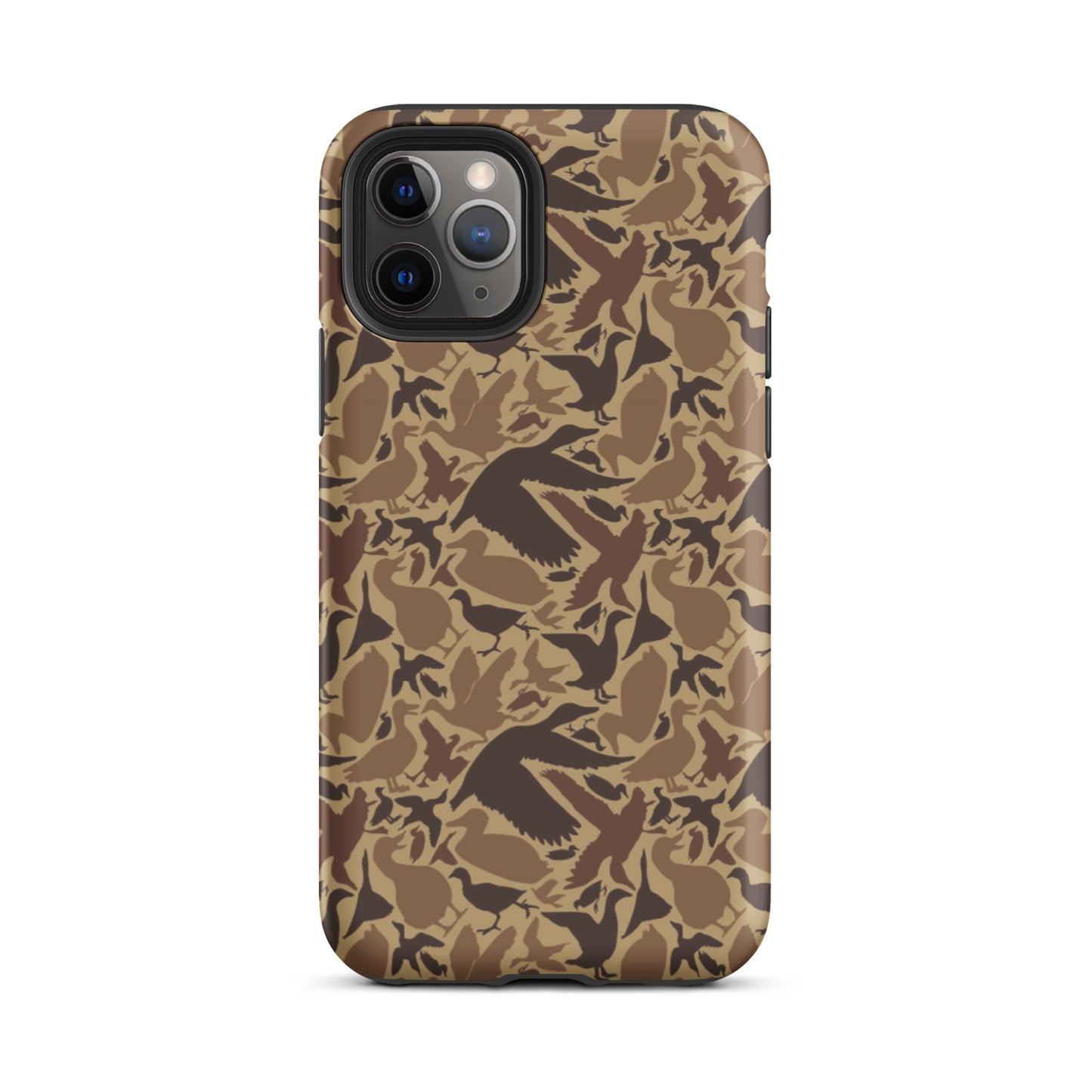 Tough iPhone case: Coot Print Camo