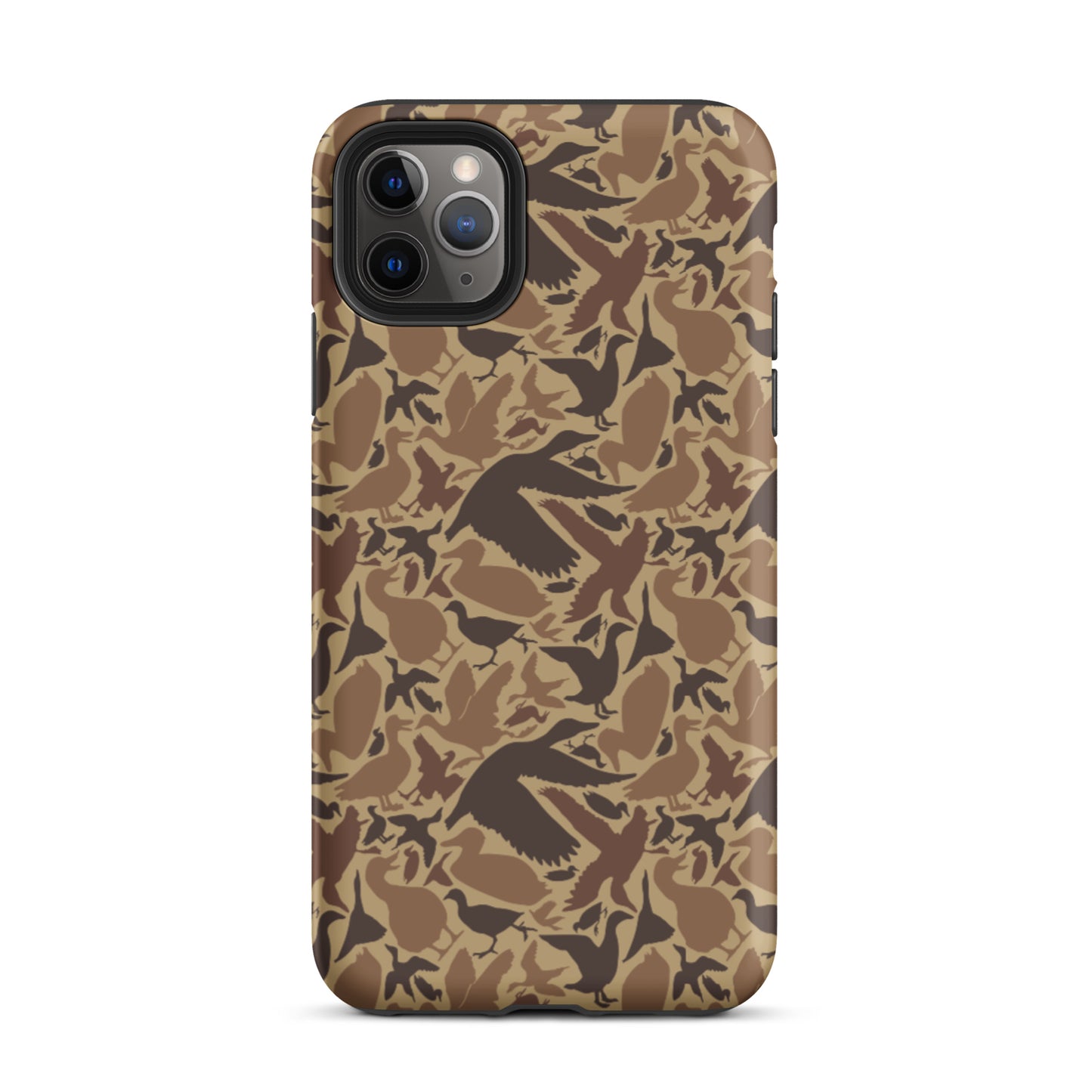 Tough iPhone case: Coot Print Camo