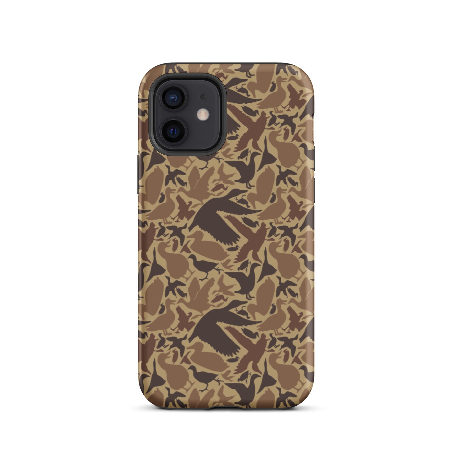 Tough iPhone case: Coot Print Camo