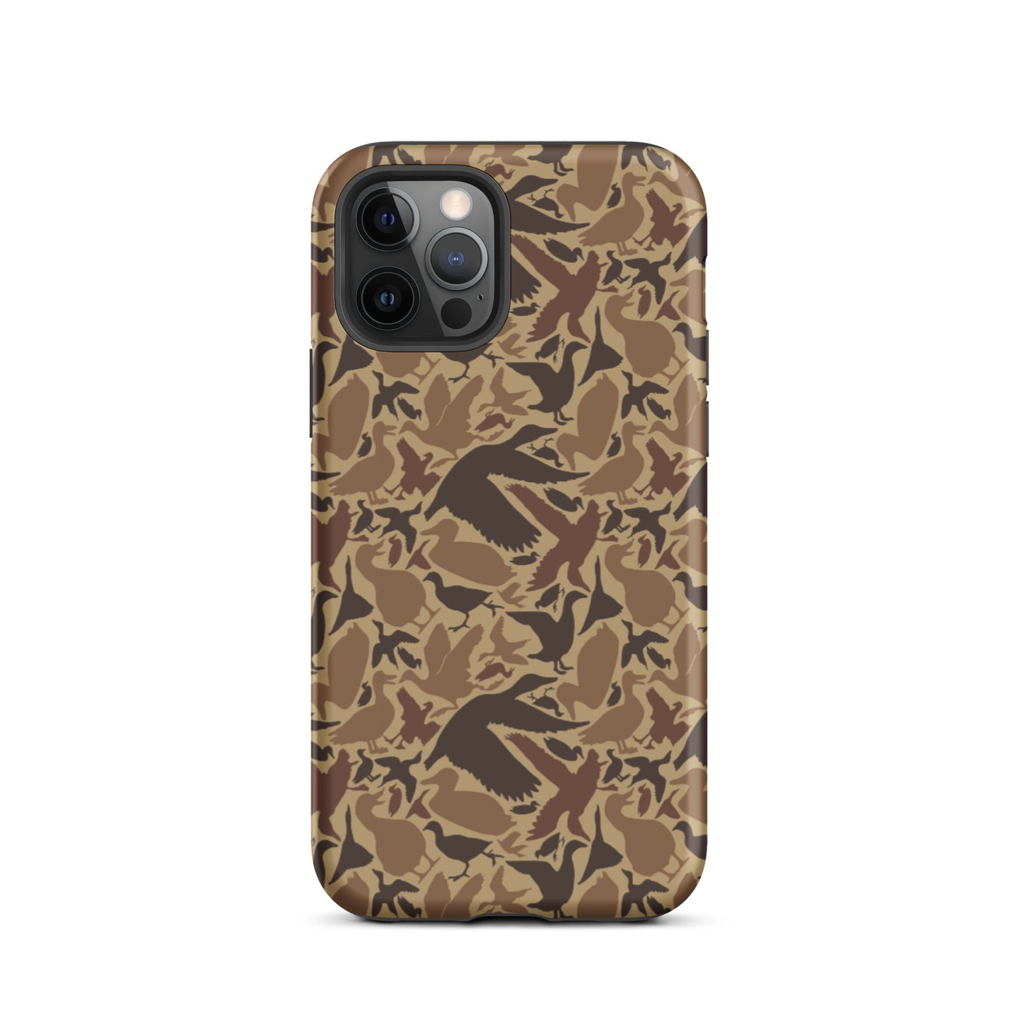 Tough iPhone case: Coot Print Camo