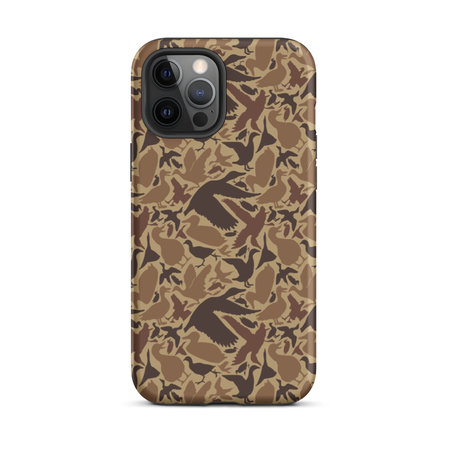 Tough iPhone case: Coot Print Camo