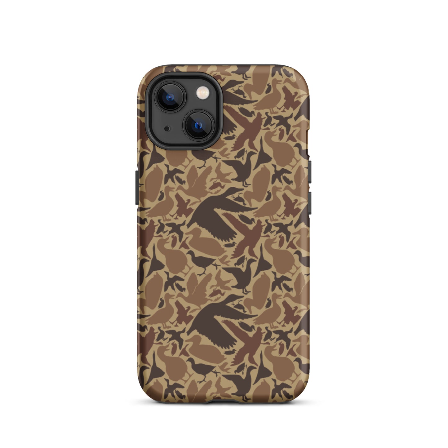 Tough iPhone case: Coot Print Camo