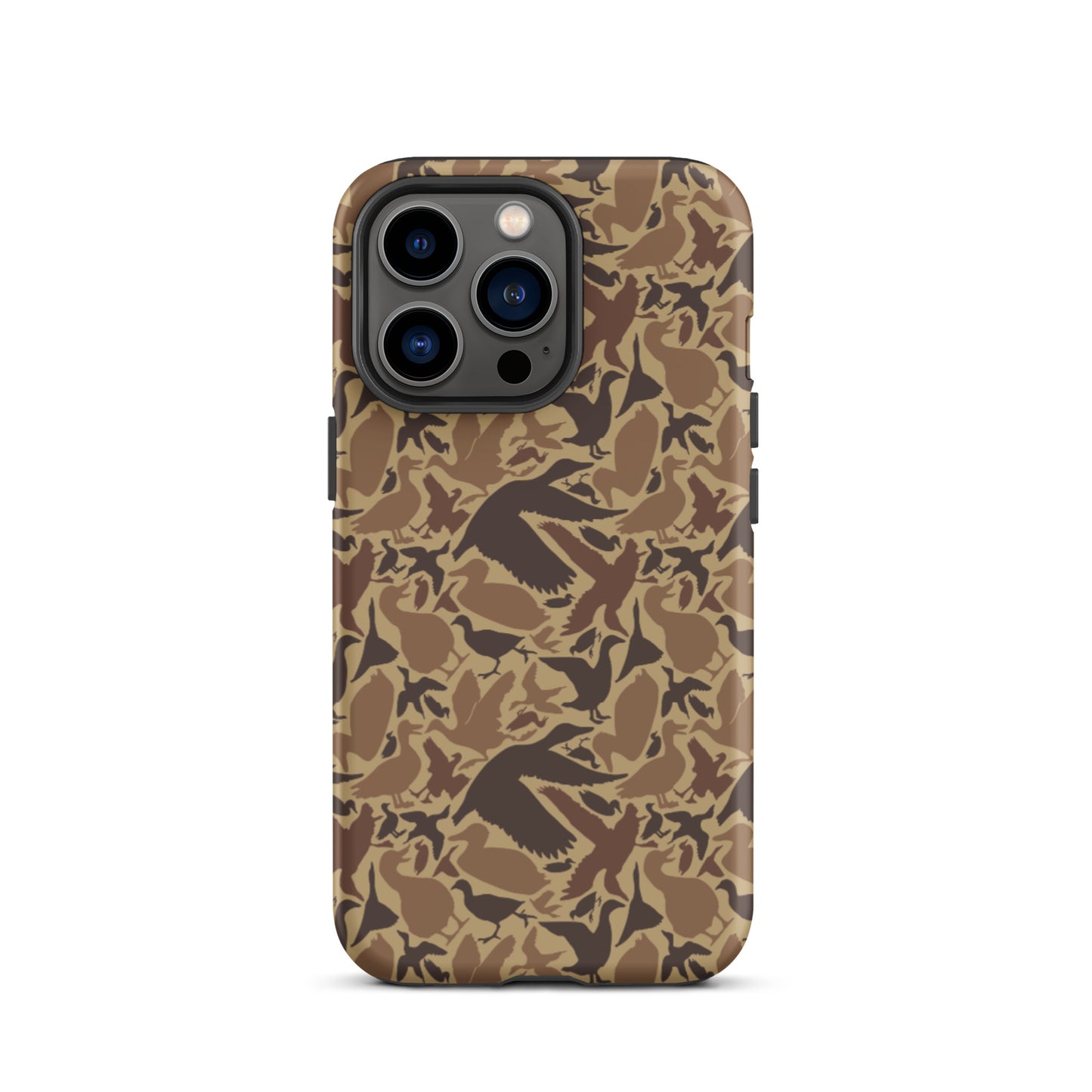 Tough iPhone case: Coot Print Camo