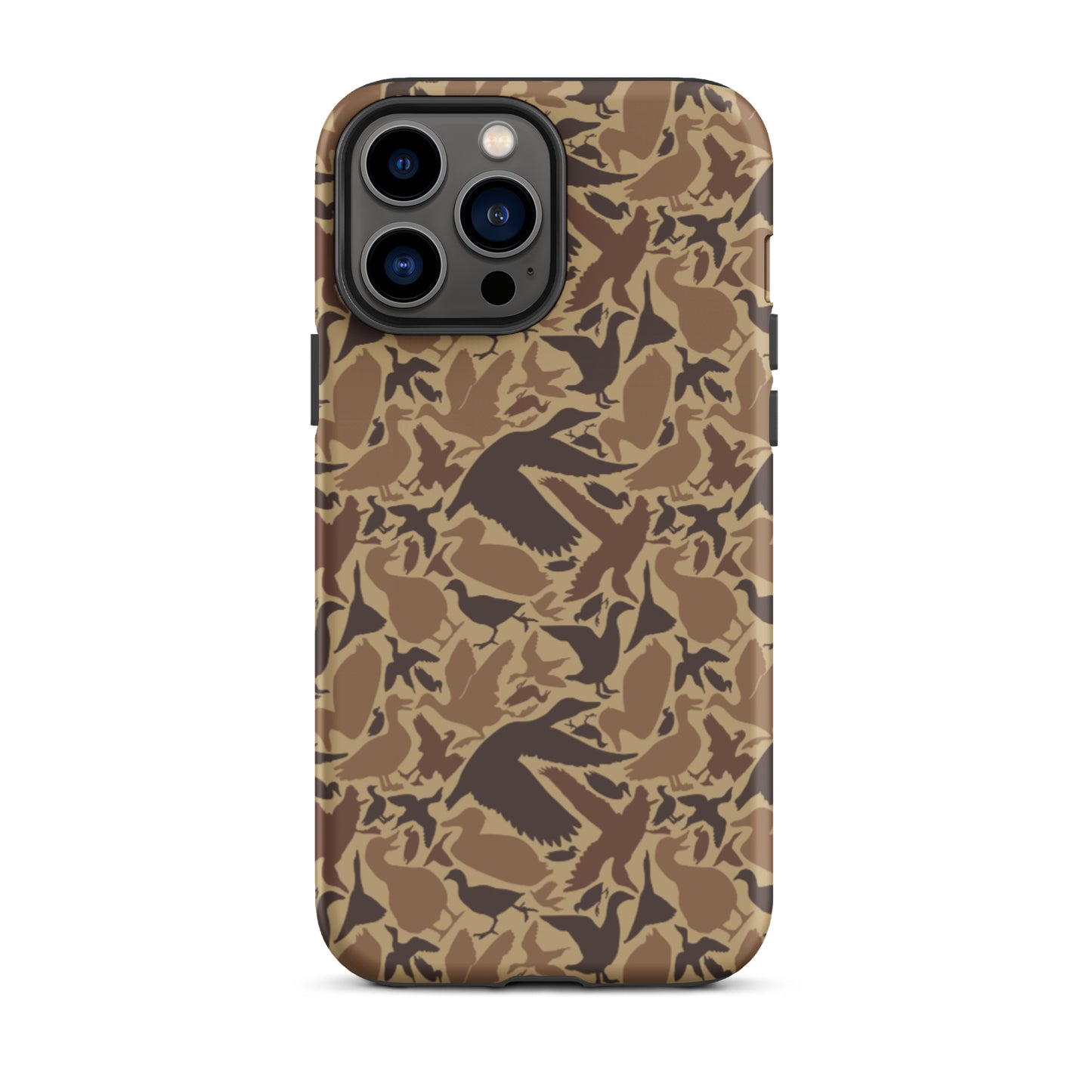 Tough iPhone case: Coot Print Camo