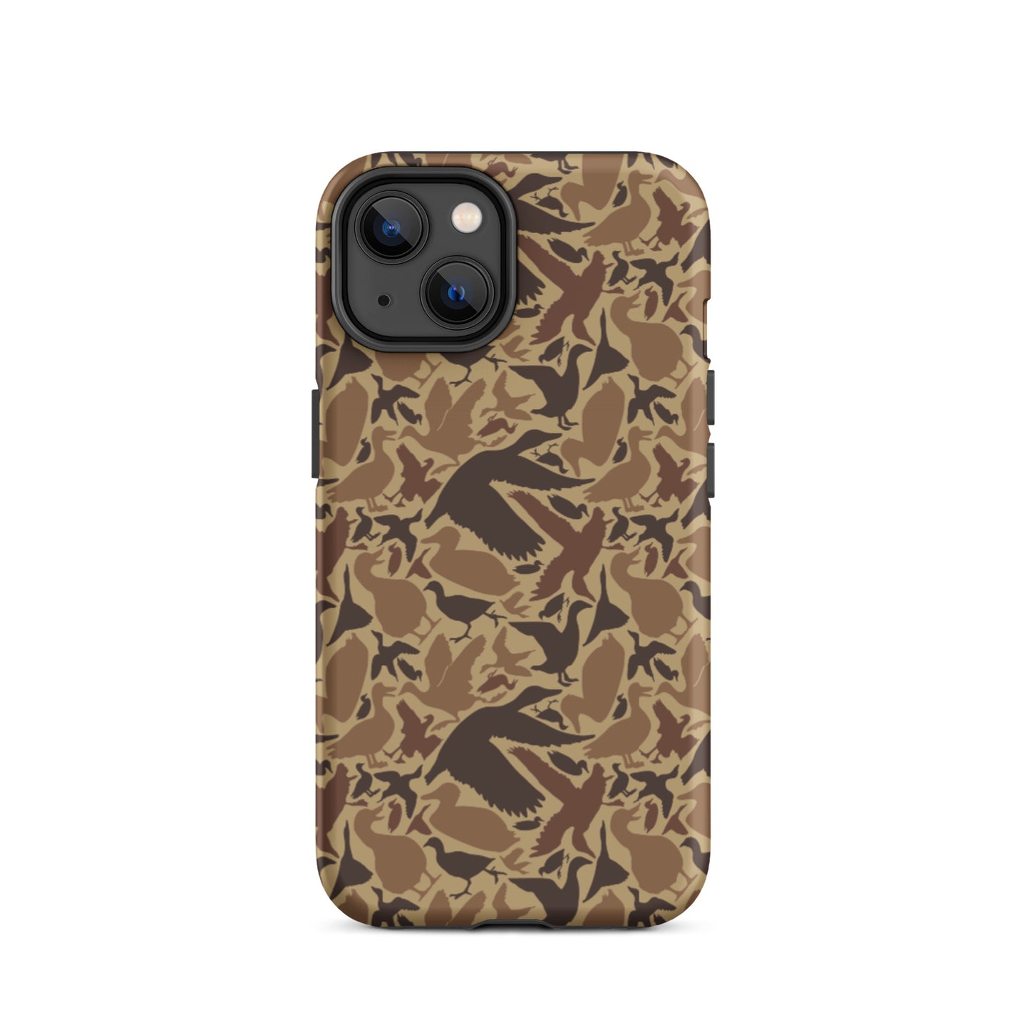 Tough iPhone case: Coot Print Camo