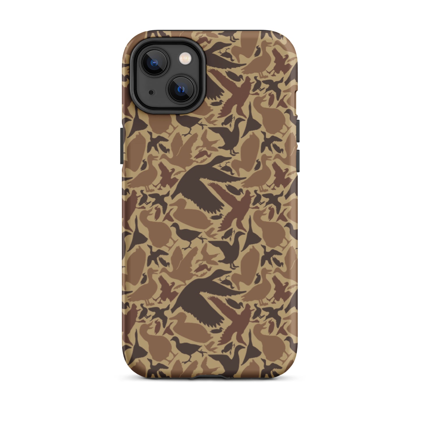 Tough iPhone case: Coot Print Camo