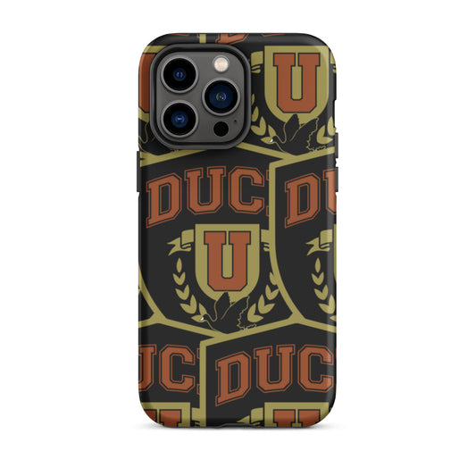 Tough iPhone case: Duck University